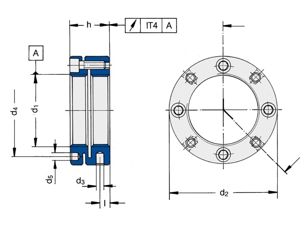 锁紧螺母现货 MSR 16.1,5 德国Spieth